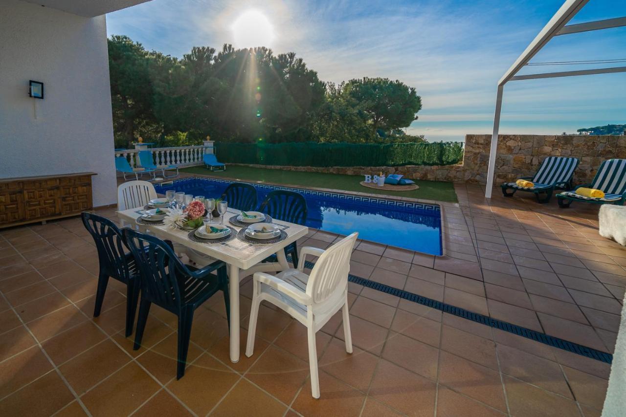 Villa Natura Lux, Piscina Privada Y Zona Exterior Tossa de Mar Bagian luar foto